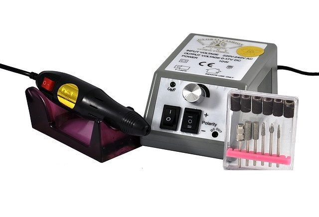 Фрезер для манікюру Manicure Pedicure set Mercedes-2000 з набором фрез, 10 Вт Armor grinder - Зображення 3