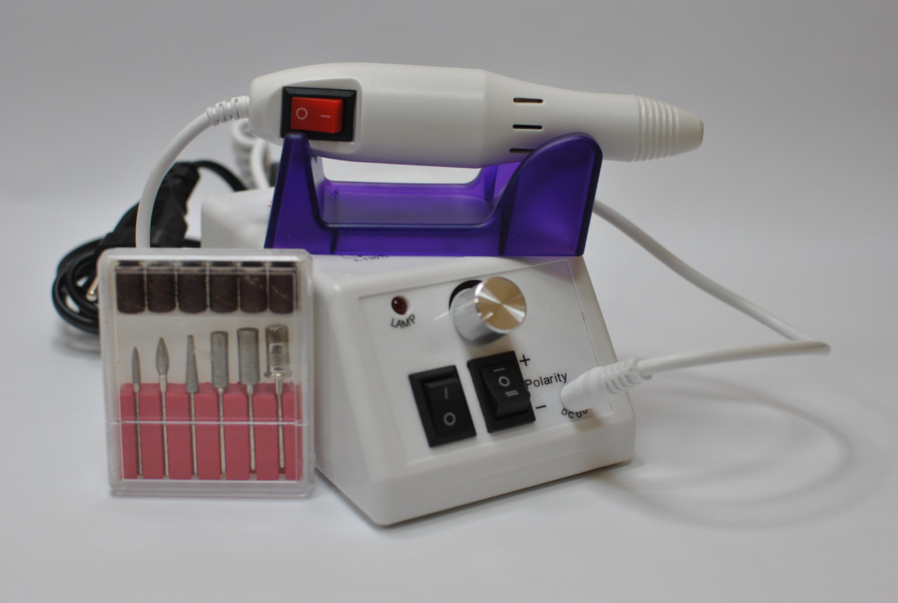 Фрезер для манікюру Manicure Pedicure set Mercedes-2000 з набором фрез, 10 Вт Armor grinder - Зображення 5