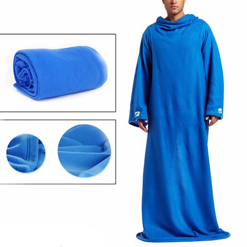 Ковдра-плед з рукавами Snuggie Снаггі | теплий рукоплед | плед-халат PR3 - Зображення 2