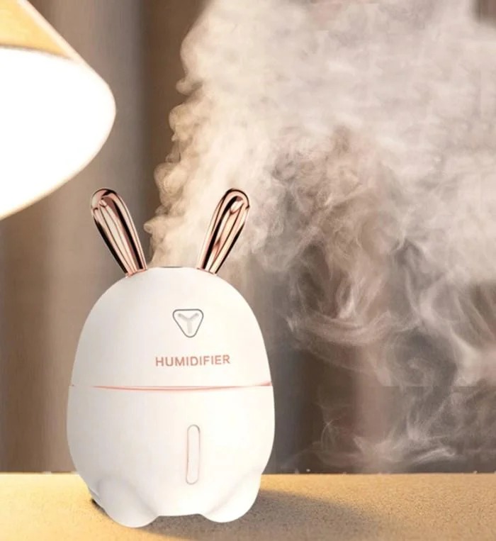 Зволожувач повітря та нічник 2в1 Humidifiers Rabbit Дифузор освіжувач з підсвіткою - Зображення 4