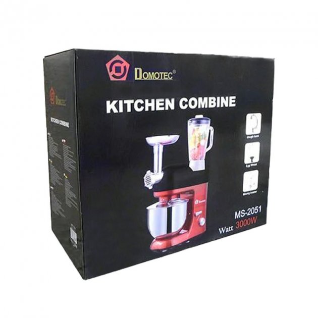 Кухонний комбайн 3 в 1 Domotec MS-2051 Тістоміс М'ясорубка - Зображення 5