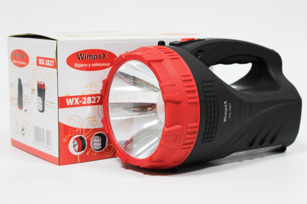 Фонарь ручной переносной поисковый WIMPEX WX 2827 - Зображення 3