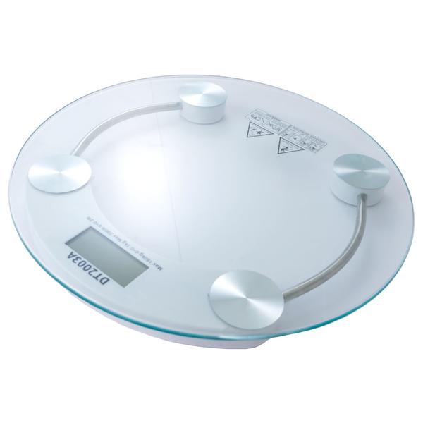 Весы стеклянные напольные электронные Domotec DT-2003 до 180 кг - Зображення 2