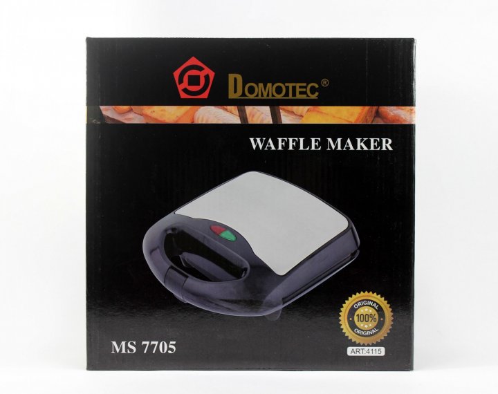 Вафельниця Domotec MS 7705 для створення пишних вафель вдома - Зображення 4