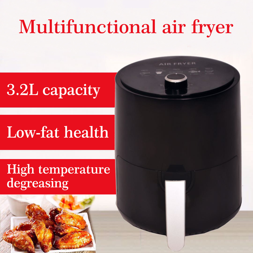 Мультипіч Аерофрітюрниця з грилем AIR FRYER 3.2L - Зображення 3