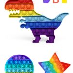НАБОР 3 в 1! POP IT ОРИГИНАЛ Сенсорная игрушка антистресс Поп Ит Popit Пупырышки Бесконечная пупырка Комплект из 3 штук