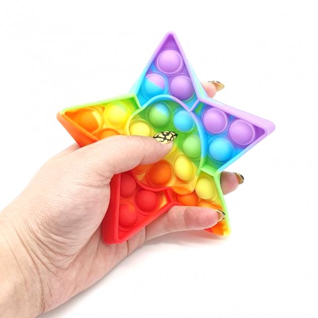 НАБОР 3 в 1! POP IT ОРИГИНАЛ Сенсорная игрушка антистресс Поп Ит Popit Пупырышки Бесконечная пупырка Комплект из 3 штук - Зображення 3