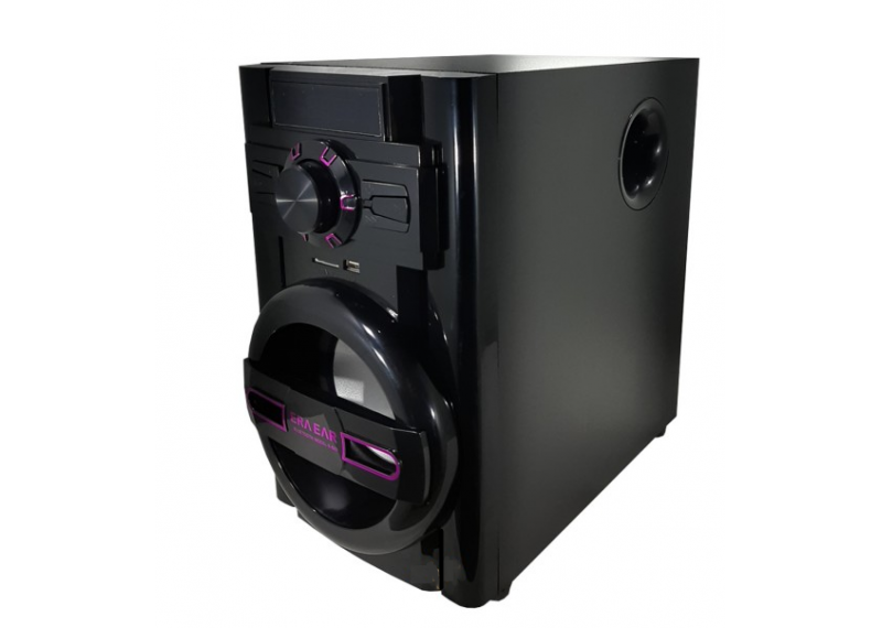 Акустическая система 3.1 Сабвуфер колонки E-503 (USB · AUX · Bluetooth · SD · FM-радио) - Зображення 2