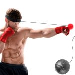Тренажер м'яч для боксу · Еспандер пов'язка на голову з м'ячиком Boxing Ball · Fight ball Файт бол м'ячик для боксу на гумці
