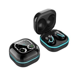 Бездротова Bluetooth гарнітура S6SE TWS водонепроникні сенсорні стерео навушники з вбудованим Power Bank у кейсі