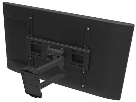Кронштейн настенный наклонно-поворотный для ТВ 22-43’’ · Крепление для телевизора / монитора на стену с функцией поворота и наклона - Зображення 3