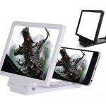 3D збільшувач екрану мобільного телефону Enlarged Screen · Збільшувальна лінза - лупа · Універсальне збільшувальне скло · Тримач телефону