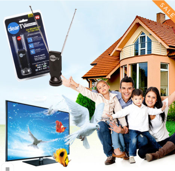 ТВ Антена цифрова кімнатна Clear TV - Зображення 4