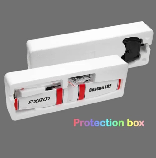 Самолёт Cessna FX 801 с дистанционным управлением · Планер радиоуправляемый USB зарядка - Зображення 2