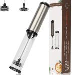 Капучинатор - вспениватель молока Electric Milk Frother/Blender · Портативный миксер для взбития сливок и молока в пенку