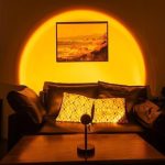Лампа з проекцією світанку SUN LAMP USB Проекційний світильник з ефектом сонця
