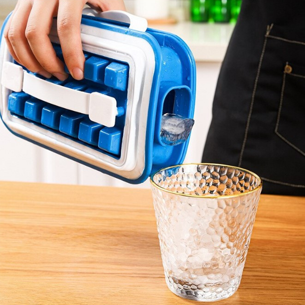 Льодниця герметична Fill&Carry Without Spilla 18 кубиків ∙ Контейнер – льодовиця ∙ Форма для льоду - Зображення 4