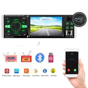 Магнітола 4052AI Bluetooth 6 кольорів з екраном 4,1" ∙ DIVX ∙ MP3 ∙ USB ∙ SD ∙ ISO