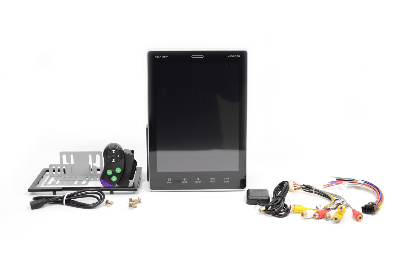 Автомагнітола Pi-908 2Din універсальна з вертикальним екраном 9.5 Tesla Style ∙ GPS навігатор ∙ Bluetooth ∙ Wi-Fi ∙ Пульт на кермо - Зображення 5