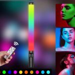 LED Лампа – меч Led Stick RGB для фото и видео ∙ Освещение для съемок ∙ Световые эффекты ∙ Светодиодная осветительная лампа – жезл ∙ Селфи – подсветка для блогеров с пультом