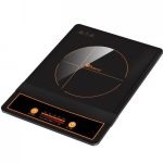 Індукційна настільна електрична плита електроплита DOMOTEC MS-5832 Чорна 2000 Вт ∙ Склокерамічна плитка ∙ Сенсорне управління ∙ 7 режимів ∙ Таймер ∙ Вбудований вентилятор