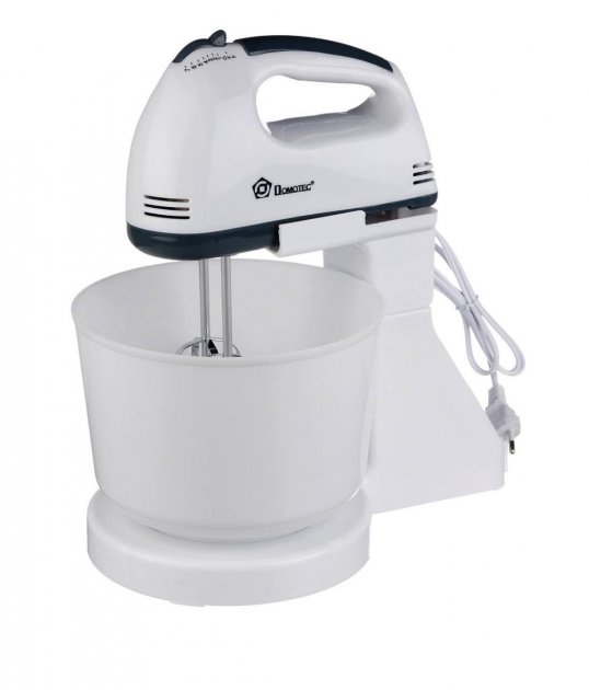 Міксер DOMOTEC MS-1366 з чашею 2 в 1 ручний / стаціонарний ∙ 7 режимів