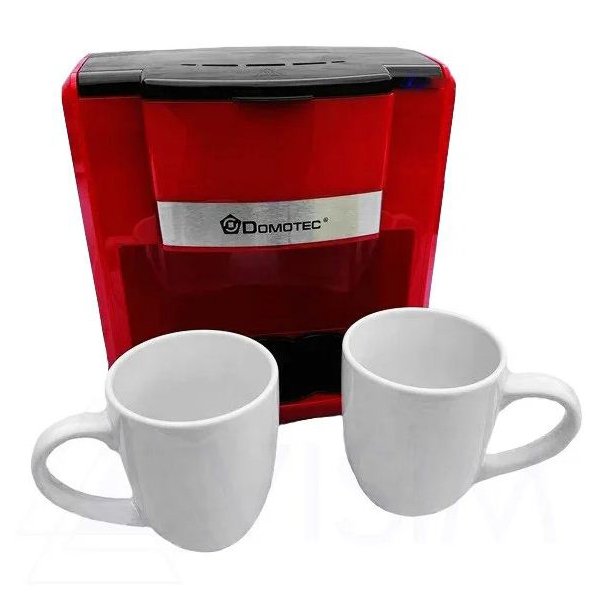 Кавоварка краплинна Domotec Ms-0705 з двома чашками, 500 Вт - Зображення 2