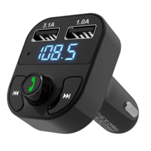 FM модулятор трансмітер в авто Car X8 MP3 ∙ 2 USB роз'єми ∙ micro SD ∙ Bluetooth