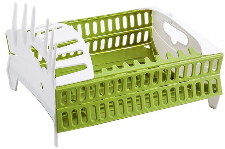 Органайзер – сушарка Collapsible Dish Rack ∙ Складна кухонна підставка для сушіння посуду - Зображення 5