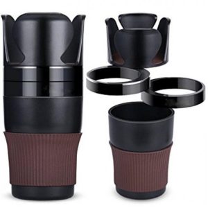 Автомобільний холдер підстаканник у машину Car holder Multi cup 5 в 1 ∙ Мультичашка – органайзер тримач склянок, напоїв, телефону та аксесуарів