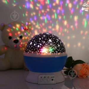 Ночник проектор Звездное небо вращающийся Star Master Dream