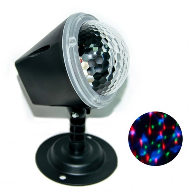 Лазерная установка диско проектор RGB LASER LIGHT Star Shower SE 371-01 - Зображення 2