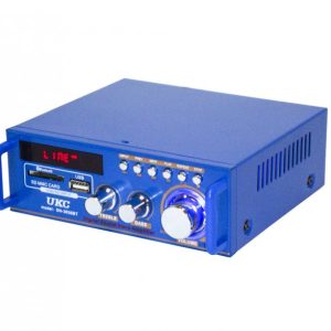 Підсилювач потужності звуку UKC SN-3636BT Blue з Bluetooth та радіо
