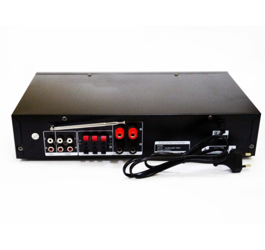 Усилитель звука стереоусилитель UKC AV-106BT с Bluetooth ∙ Караоке ∙ FM ∙ USВ - Зображення 3