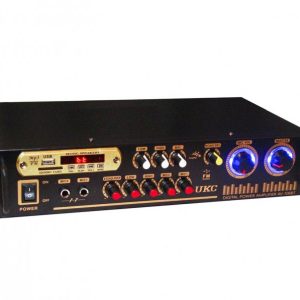 Усилитель звука стереоусилитель UKC AV-106BT с Bluetooth ∙ Караоке ∙ FM ∙ USВ
