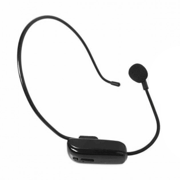 Петличный микрофон WIRELESS FM RADIO E020 ∙ Наголовная петличка для смартфонов, камеры, компьютера ∙ 3,5 mm jack ∙ AUX ∙ Чистый звук - Зображення 4
