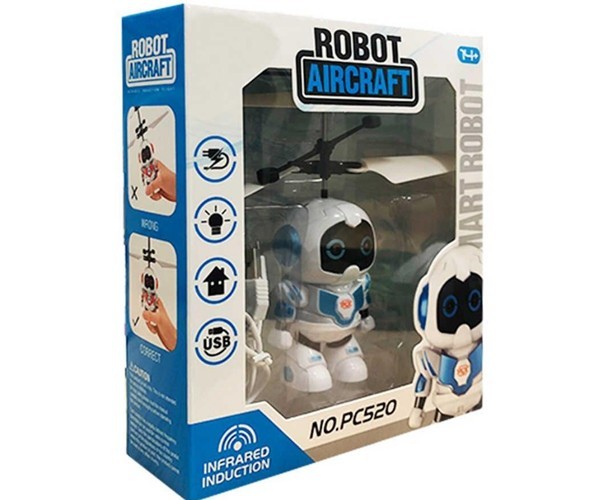Детская игрушка Летающий робот – вертолет PC520 Robot Aircraft - Зображення 5