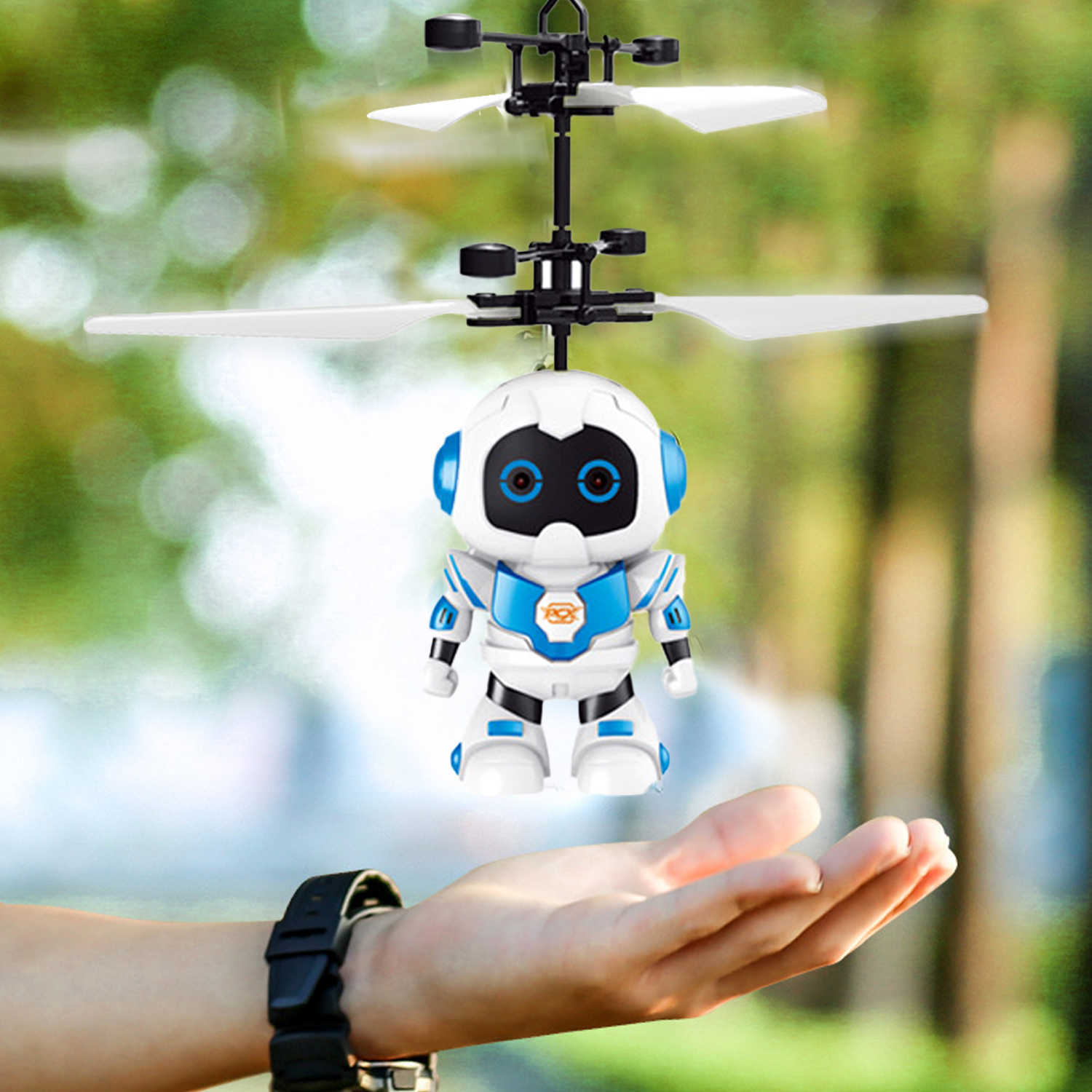 Детская игрушка Летающий робот – вертолет PC520 Robot Aircraft - Зображення 4