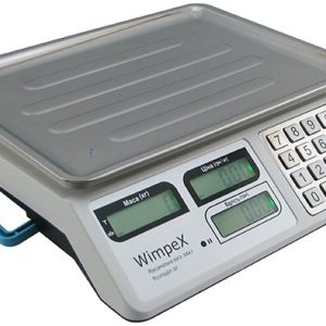 Ваги торгові Wimpex WX-5004 настільні електронні до 50 кг з лічильником ціни