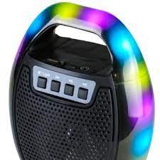 Портативная Bluetooth колонка в виде чемоданчика ESS-109B ∙ USB ∙ SD ∙ Bluetooth ∙ FM ∙ LED дисплей ∙ Cветомузыка - Зображення 3