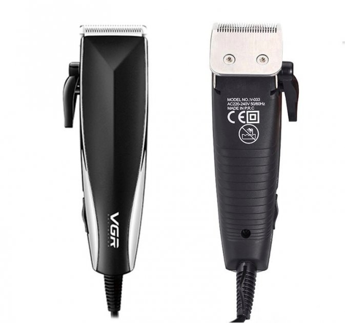 Професійна машинка для стрижки волосся від мережі VGR V-033 USB Pro, 9 Вт з насадками 3-12 мм і ножицями в комплекті - Зображення 2