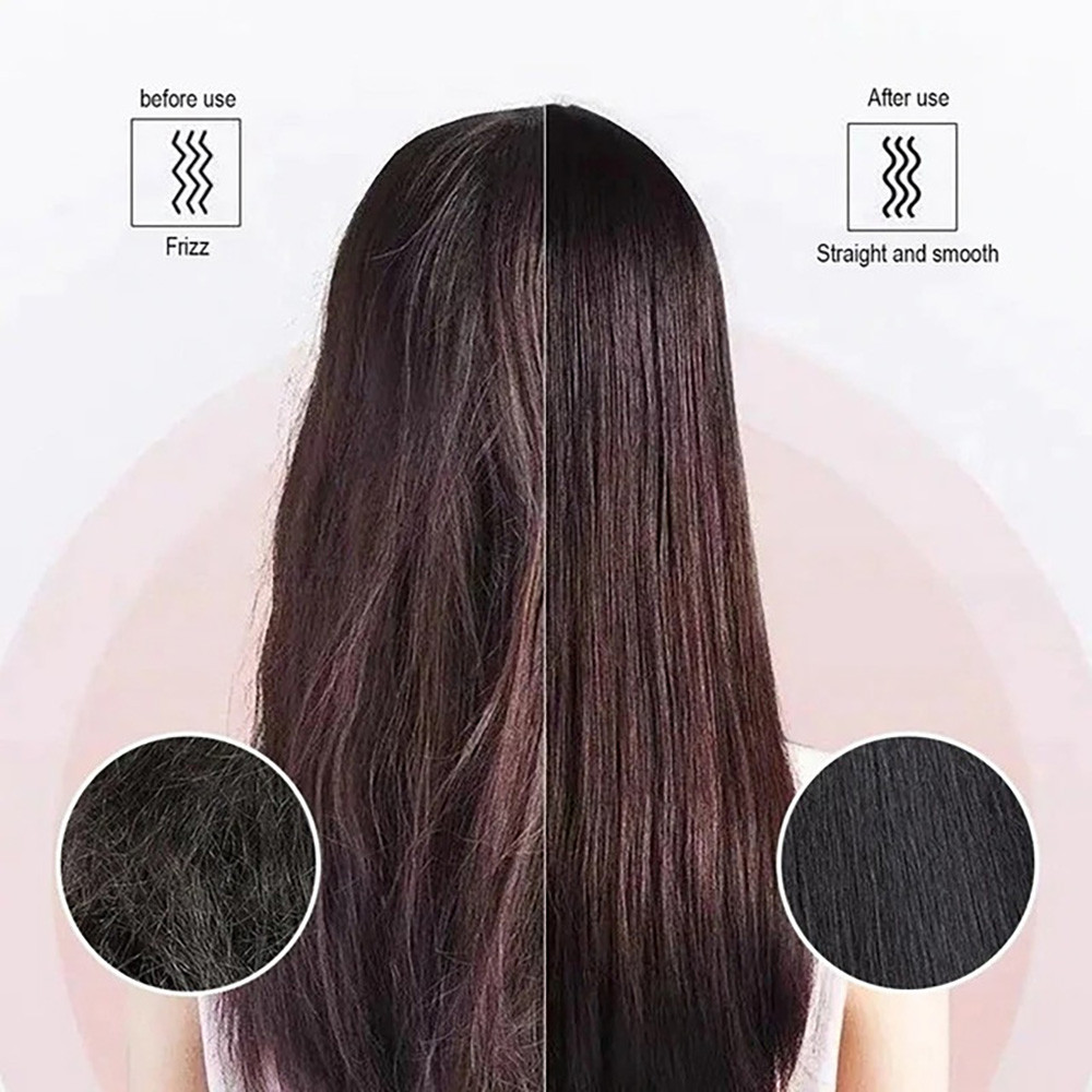 Розчіска-випрямляч Hair Straightener HQT-909 для укладання волосся з покриттям турмаліну - Зображення 3