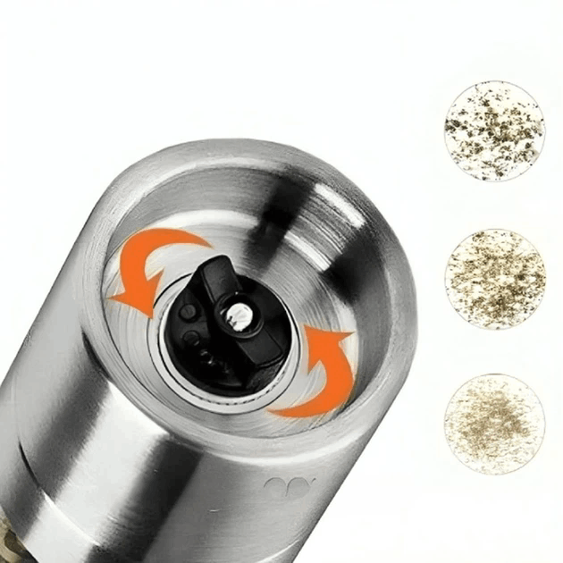 Млинок для спецій Duo Grinder Model 1 • Кухонний млинок для солі, перцю та приправ для зручного подрібнення спецій вдома і на кухні - Зображення 5