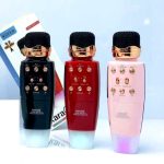 Бездротовий караоке мікрофон WSTER WS-2011 4 в 1: Колонка + Мікрофон + Телефон + Powerbank ∙ Запис звуку ∙ Зміна голосу ∙ FM радіо ∙ microSD ∙ USB ∙ Bluetooth