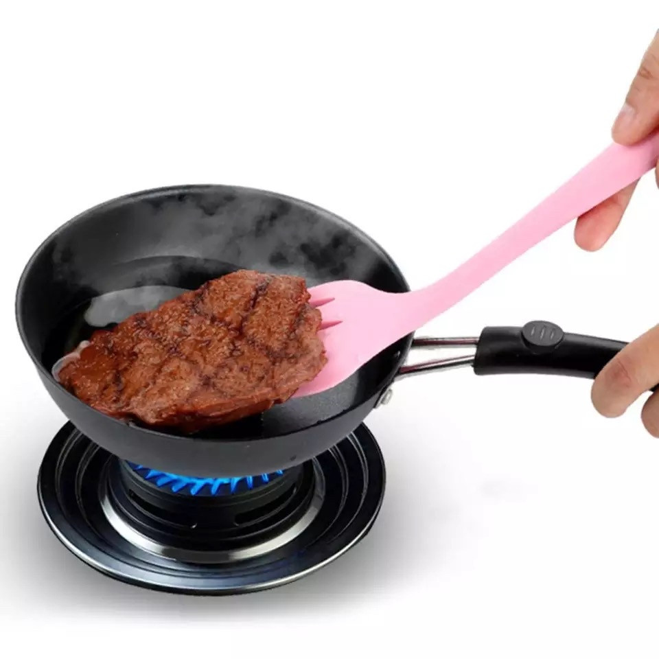 Набір аксесуарів для кухні з 5 предметів EASY Kitchen silicone set ∙ Набір кухонних силіконових лопаток + вінчик + пензлик в комплекті - Зображення 3