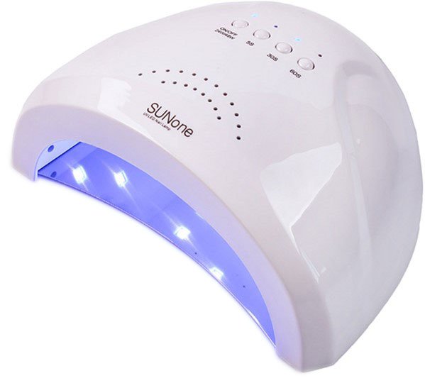 Гібридна лампа для манікюру SUN One UV/LED 48W з діодами подвійної дії для полімеризації та сушіння нігтів - Зображення 2