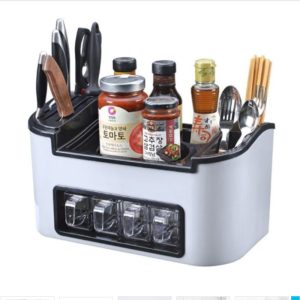 Багатофункціональний кухонний органайзер Clean Kitchen Necessities-Bos JM-603 підставка для кухонних приладів та спецій