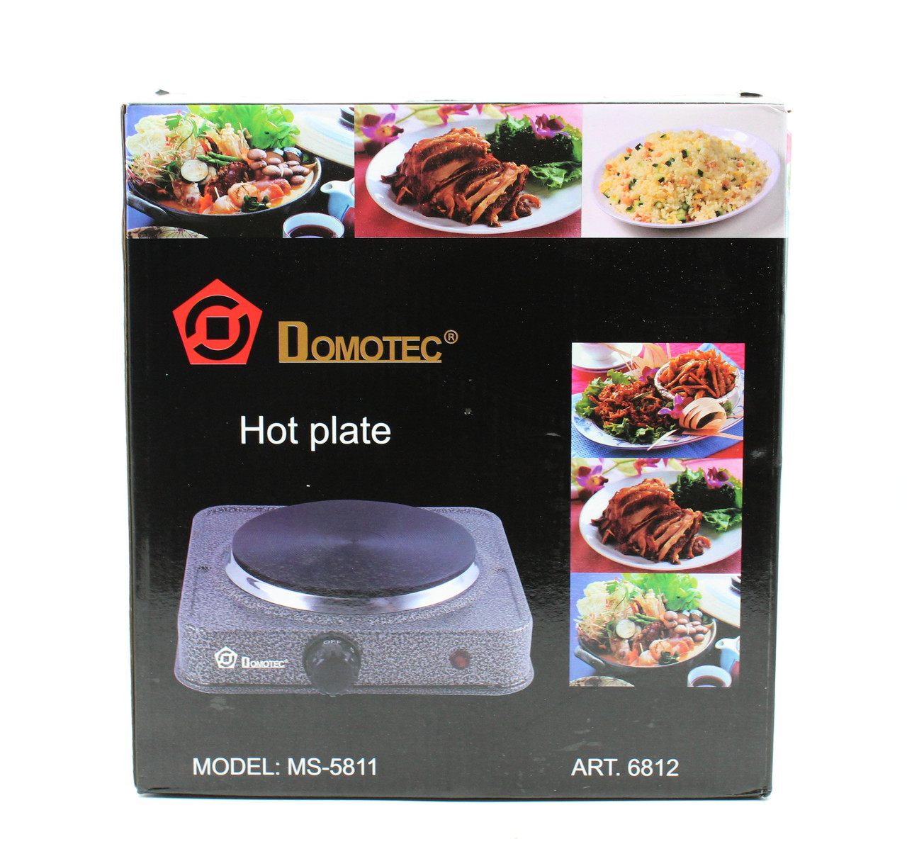 Настільна дискова плита Domotec MS-5811 на 1 конфорку ∙ Електроплита одноконфоркова, 1500Вт - Зображення 4
