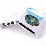 Вытяжка для маникюра Nail Dust Collector BQ-858-2A ∙ Настольный маникюрный пылесос, 40 Вт