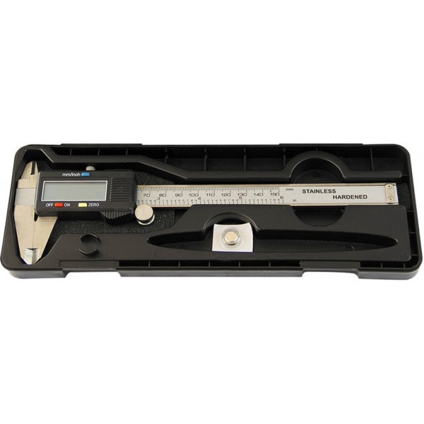 Електронний цифровий штангенциркуль мікрометр з LCD дисплеєм Digital Caliper 150 мм - 0.01 мм - Зображення 4
